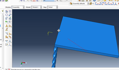 آموزش محاسبه بار گرانشی روی میز در abaqus